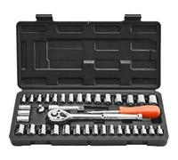 VEVOR Jeu de Douilles SAE et Métriques Une Performance d'Impact Supérieure 39PCs