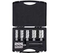 VEVOR Assortiment fraises à carotter 6 pièces – HSS Ø25–50,8 mm Prof. 50,8 mm, attaches universelles