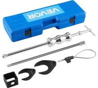 VEVOR Kit d'Outils d'Extraction d’Arbre de Transmission, avec Marteau à Inertie et Adaptateurs de Fourche de Joint Homocinétique 51 mm et 63,5 mm, Extracteur de Joint CV Homocinétique pour Atelier