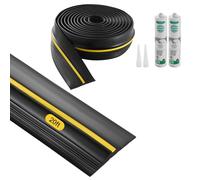 VEVOR Joint de Porte de Garage 6,1 m, Bande d'Étanchéité Universel en PVC Épais, Résistante aux Intempéries, pour Empêcher la Pénétration de Vent Pluie Feuille Porte Sectionnelle Entrepôt Usine