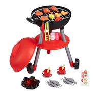 VEVOR Jouet Barbecue Grill Set, 28 PCS, Ensemble de Jouets de Cuisine pour Enfant, avec Son et lumière, Jeux de Petit Chef interactif pour Tout-Petits, garçons, Filles 3-8 Ans, Cadeau d'anniversaire