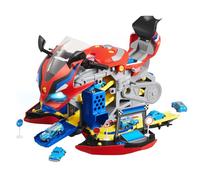 VEVOR Jouet Moteur Moto, 25 Pièces, Jouet Mécanicien Moto avec Pièces Amovibles, Lumières et Sons, Simulation de Conduite et de Course sur Piste, Atelier de Mécanique pour Enfants 3 Ans et Plus, Rouge