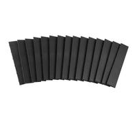 VEVOR Kit Bordures Mâles pour Dalles de Sol Garage, Lot de 15, Modulaires et Emboîtables, en PP, Antidérapantes, Compatibles Uniquement avec Dalles de Sol de Garage Améliorés 6 Verrous VEVOR, Noir