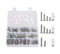 VEVOR Kit Boulons et Écrous 246 PCS Impériaux en Acier Inoxydable pour Meubles