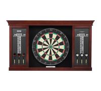 VEVOR Kit Cible de Fléchettes et Armoire Taille Officielle Accessoire Complet