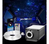 VEVOR Kit Ciel de Toit Étoilé Voiture Lumières Plafond Fibre Optique 550 PCS