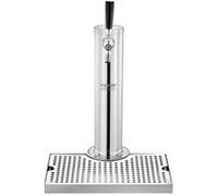 VEVOR Kit colonne à bière robinet simple acier inoxydable régulateur double jauge W21,8 pour bar