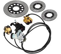 VEVOR Kit Complet de Maître-cylindre de Frein Go-Kart KD150BRKIT Kart, Compatible avec les Karts Hammerhead et Trailmaster et Autres Karts à Pédales de 150 cc