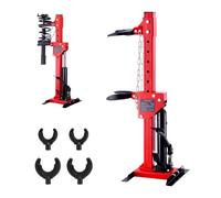 VEVOR Kit Compresseur Ressort Amortisseur pour Voiture Force de Compression 4,5T Course 320 mm Tendeur de Ressort Vérin Hydraulique Opération à Pied pour Démonter Ressorts de Suspension Auto SUV