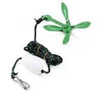 VEVOR Kit d'Ancrage pour Kayak 1,5 kg, Ancre pour Planche à Pagaie avec Corde 8 m et Bouée, Ancre Pliable pour Petit Bateau avec Sac et Mousqueton, Accessoires pour Kayaks, Petits Bateaux, Canoës