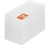 VEVOR Kit de 24 plaques de serre en polycarbonate, 1210 x 605 x 4 mm Plaques multicouches, étanches, résistantes aux UV, plaques ondulées à cavité