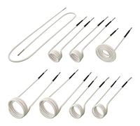 VEVOR Kit de Bobines de Chauffage à Induction 8PCs, bobines de chauffage à induction avec différentes longueurs, Accessoires de Chaleur sans Flamme, pour Enlever les Boulons et Écrous Rouillés