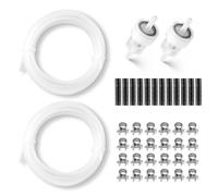 VEVOR Kit de Conduites de Carburant pour Chauffage Diesel 5 m de Long, Pièce de Rechange pour Chauffage de Stationnement de 2 kW, 5 kW et 8 kW, avec Conduites, Filtres, Clips et Tuyaux, Entretien