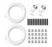 VEVOR Kit de Conduites de Carburant pour Chauffage Diesel 5 m de Long, Pièce de Rechange pour Chauffage de Stationnement de 2 kW, 5 kW et 8 kW, avec Conduites, Filtres, Clips et Tuyaux, Entretien