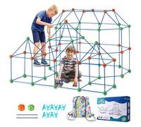 VEVOR Kit de construction de fort de tente pour enfants jouet STEM 180 pièces
