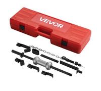 VEVOR Kit de Débosselage de Carrosserie, Marteau à Inertie 13-en-1 4,5 kg, Outil de Réparation de Bosses avec Étui de Transport, Tige d'Extension et Poignée Antidérapante, pour Entretien Automobile