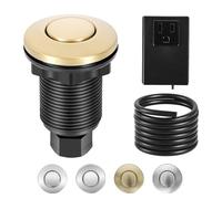 VEVOR Kit de disjoncteur d'air pour l'élimination des déchets, interrupteur d'air supérieur de l'évier de 2,5 pouces pour l'élimination des déchets alimentaires, bouton d'air marche/arrêt