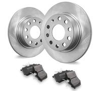 VEVOR Kit frein arrière 253 mm – Disques et plaquettes céramique – Audi A3 8P