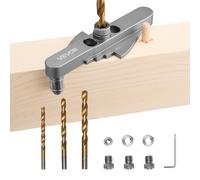 VEVOR Kit de Gabarit de Perçage pour Chevilles Centrage Automatique avec Forets