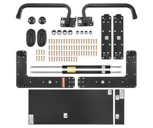 VEVOR Kit de matériel de lit escamotable, lit double, kit de quincaillerie pour lit mural vertical de luxe à monter soi-même, conception peu encombrante pour lit mural à armoire pliante pour chambre
