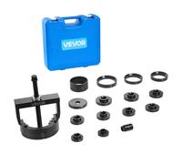 VEVOR Kit de Montage et de Démontage de Roulements et Moyeux de Roue, Compatible avec la Plupart des Véhicules à Traction Avant, Extracteur de Roulement de Roue Avant, Remplacement Facile, Atelier