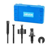 VEVOR Kit de Montage et Démontage de Poulie de Pompe de Direction Assistée, Compatible avec Ford, GM V6 et VW, Extracteur de Poulie avec Coffret, pour Réparation Automobile, pour Garage Atelier