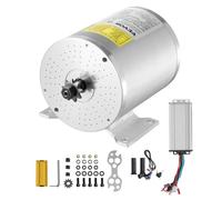 VEVOR Kit de moteur électrique sans balais, 2000 W, moteur électrique CC avec contrôleur de vitesse amélioré, kit de poignée d'accélérateur, 48 V 4300 tr/min, pour kart, vélo électrique, moto, scooter