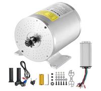 VEVOR Kit de moteur électrique sans balais 2000 W 48 V 4300 tr/min avec poignée
