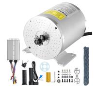 VEVOR Kit de moteur électrique sans balais, 3000 W, moteur électrique CC pour karts, 72 V 4900 tr/min, avec contrôleur de vitesse et kit de poignée d'accélérateur, pour vélo électrique, moto, scooter