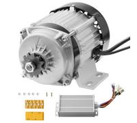 Kit De Moteur Électrique Sans Balais-Vevor-500 W 48 V 2700 Tr/Min-Avec Contrôleur De Vitesse-Autre Multicolore