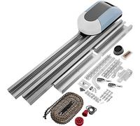 VEVOR Kit de Motorisation Portail de Garage Automatique Ouvre-Porte Automatique Ferme Porte Hydraulique Code Roulant 1000 N Complet