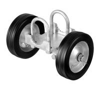 VEVOR Kit de portail coulissant réglable pour porte roulante 146 mm 272 kg noir