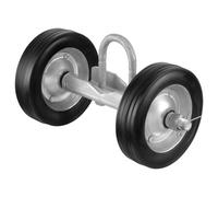 VEVOR Kit de portail coulissant robuste pour porte roulante 146 mm 272 kg noir