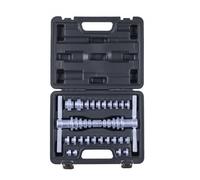 VEVOR Kit de Presse à Roulements 25 Pièces, Coffret d’Outils de Démontage et de Montage de Bagues et Joints de Roulements, avec Bagues et Clés, en Alliage d'Aluminium, pour Entretien Automobile