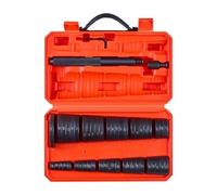 VEVOR Kit de Presse à Roulements 52 Pièces, Coffret d’Outils de Démontage et de Montage de Bagues et Joints de Roulements, avec 49 Bagues et Axes de Poignée, en Acier au Carbone, pour Entretien Auto