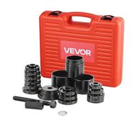 VEVOR Kit de Presse à Roulements de Roue Avant 23PCs, Outils d'Extraction de Roulements FWD, avec Vis Coulissante, Bagues, Plaques de Manchon et Étui de Rangement, pour Démontage et Montage, Auto