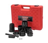 VEVOR Kit de Presse de Roulement de Roue, 23 Outils d'Extraction de Roulement FWD, pour le Retrait et l'Installation des Roulements de Roue Avant, outil de Roulement de Roue avec Vis Coulissantes