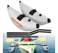 VEVOR Kit de Système de Stabilisateur de Flotteur 2,1 - 2,4 m Stabilisateur de PVC de Kayak Dégonfler et Gonfler Facilement Canoë Stabilisateur pour le Kayak le Canoë la Navigation de Plaisance Pêche