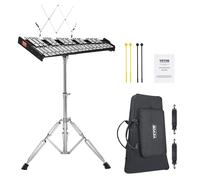 VEVOR Kit Xylophone Glockenspiel 32 notes – Maillets, Support réglable, Sac de transport