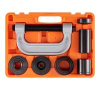 VEVOR Kit d'extracteur de joint à rotule de 10 pièces, 360 x 285 x 70 mm Kit universel d'outils d'extraction de joint à rotule en acier au carbone pour automobile, avec boîte d'extracteurs de joint à