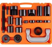 VEVOR Kit d'extracteur de joint à rotule de 21 pièces, 520 x 430 x 90 mm Kit universel d'outils d'extraction de joint à rotule en acier au carbone pour automobile avec boîte d'extracteur de joint à ro