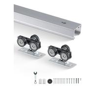 VEVOR Kit quincaillerie porte coulissante 1746 mm 3 roues robuste pour porte 610-914 mm