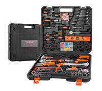 VEVOR kit d'outils à main ménager général avec étui à outils portable 216 pcs