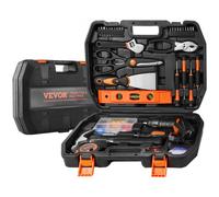 VEVOR kit d'outils de réparation domestique, 96 pcs, ensemble d'outils à main ménager général, avec tournevis sans fil et étui de rangement portable, pour entretien de la maison, projet de bricolage
