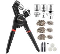 VEVOR Kit outils pour œillets métalliques avec pince 900 pièces 6 mm 8 mm 10 mm
