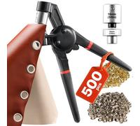 VEVOR Kit outils pour œillets métalliques avec pince à œillets 500 pièces 10 mm