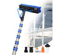 VEVOR Kit Perche Télescopique Nettoyage de Panneaux Solaires Extensible à 11 m