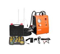 VEVOR Kit purge de frein électrique pour alimentation CC et CA, kit purge maître-cylindre de frein professionnel 220 V avec manomètre et pompe à air intégrée, polyvalent, pour la plupart des véhicules