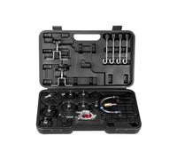 VEVOR Kit purge maître-cylindre de frein, 12 pcs, ensemble d'adaptateurs de purge de frein, avec kit complet et poignée, professionnel et durable, pour remplissage du liquide de frein des véhicules