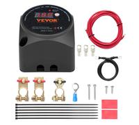 VEVOR Kit isolateur batterie double 12 V 140 A VSR – écran LCD, modes manuel/auto